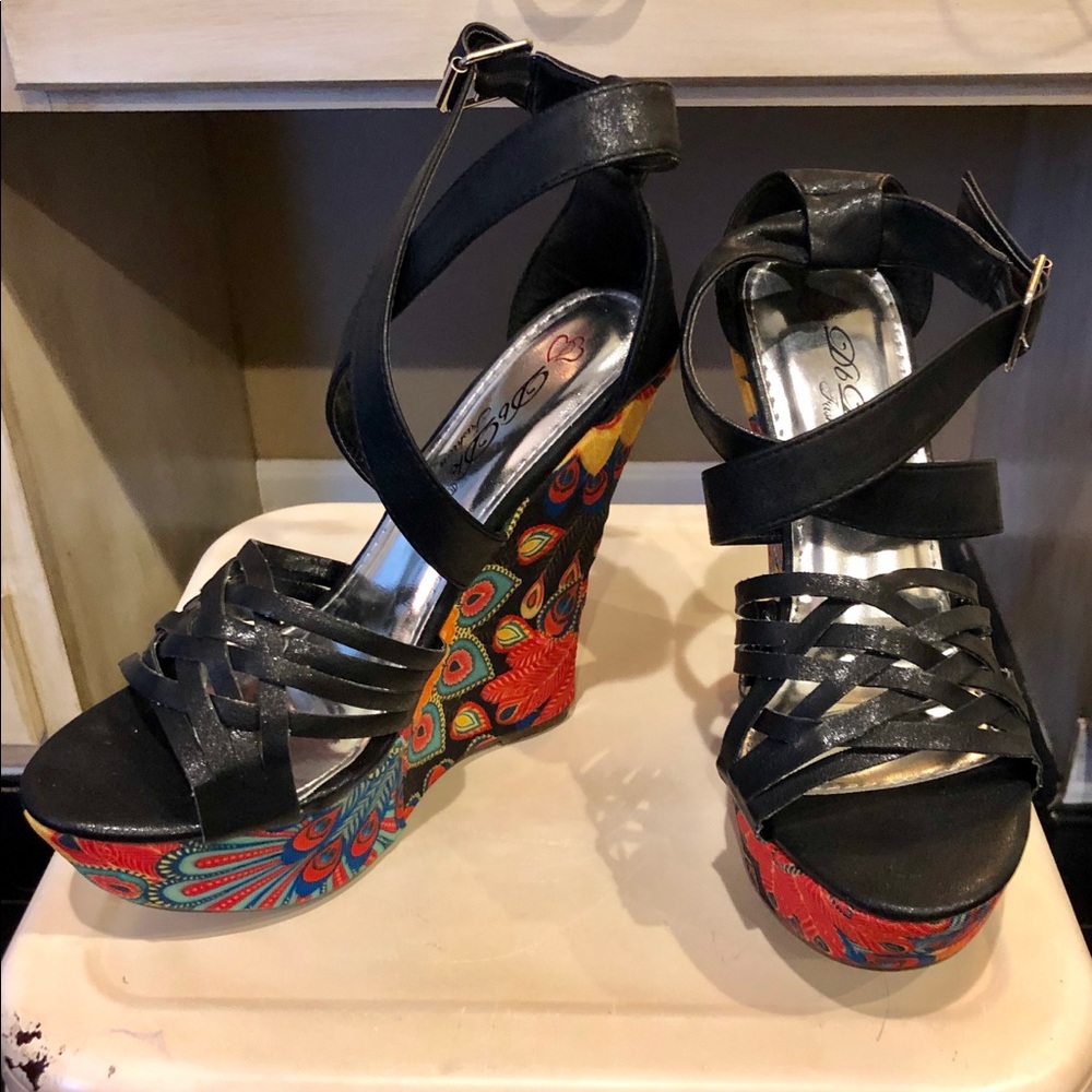 Wedge Shoes NEVER WORN
